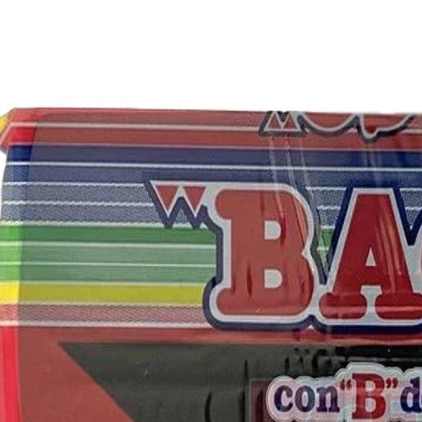 PLASTILINA BACO 180G. NEGRO C.100